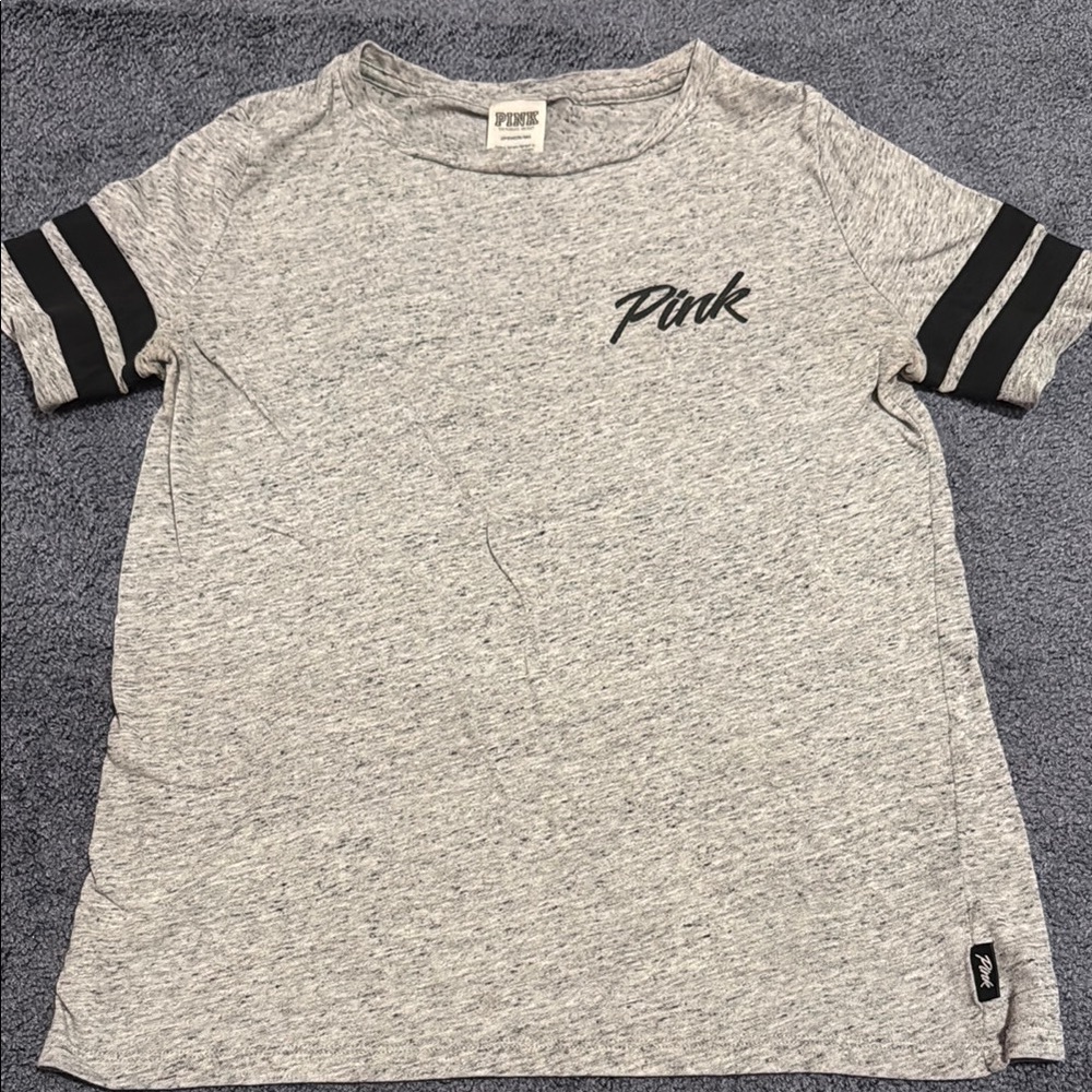 PINK Victoria's Secret Gray T-Shirt